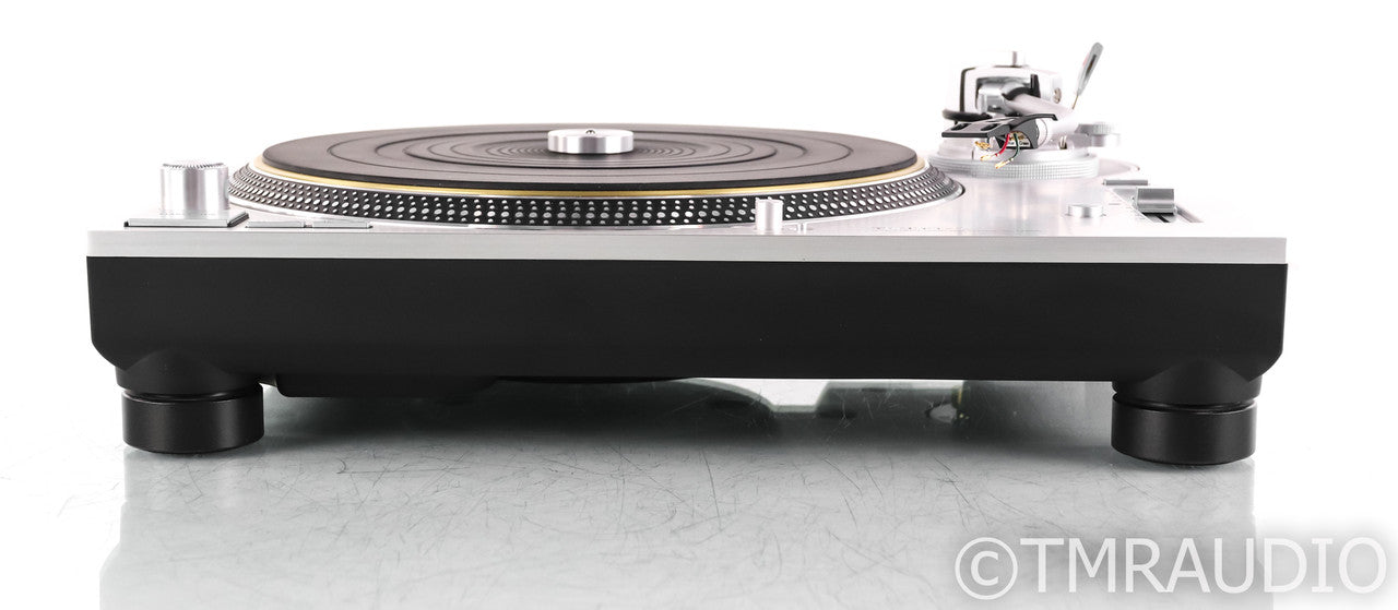 Technics SL-1200G Direct Drive Turntable; SL1200G; Silver (No Cartridge)
