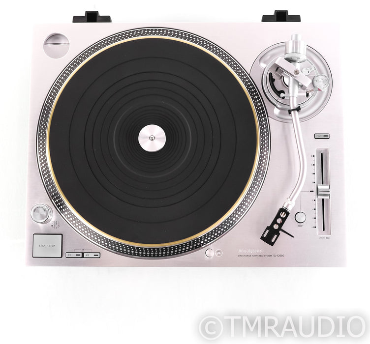 Technics SL-1200G Direct Drive Turntable; SL1200G; Silver (No Cartridge)