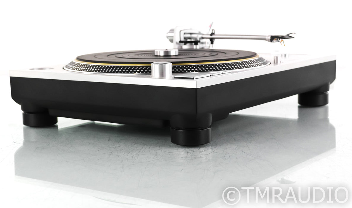 Technics SL-1200G Direct Drive Turntable; SL1200G; Silver (No Cartridge)