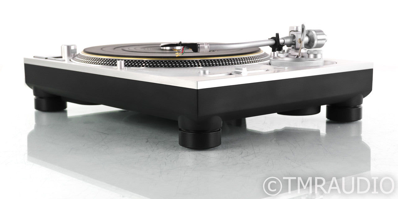 Technics SL-1200G Direct Drive Turntable; SL1200G; Silver (No Cartridge)