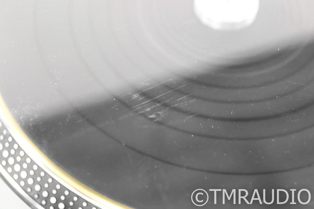 Technics SL-1200G Direct Drive Turntable; SL1200G; Silver (No Cartridge)