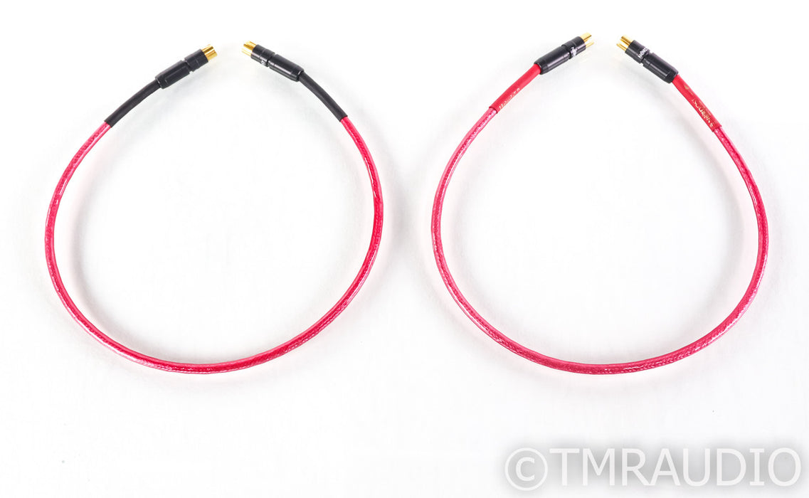 Nordost Heimdall 2 RCA Cables; 0.6m Pair Unbalanced Interconnects; Norse