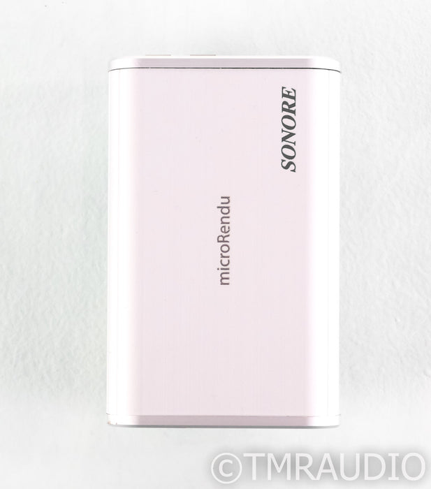 Sonore microRendu Network Streamer; Silver; iFi iPower PSU