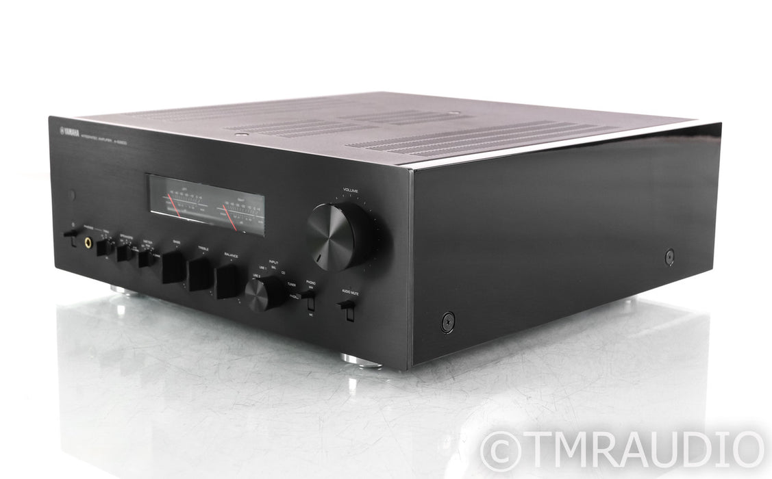 Yamaha A-S2200 Stereo Integrated Amplifier; MM / MC Phono; Black; Remote