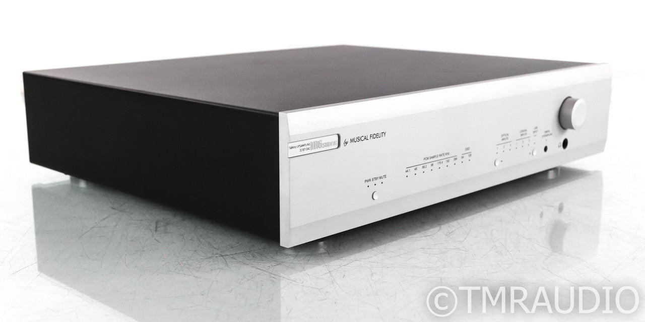 Musical Fidelity M6SR DSD DAC; D/A Converter; Silver; Remote