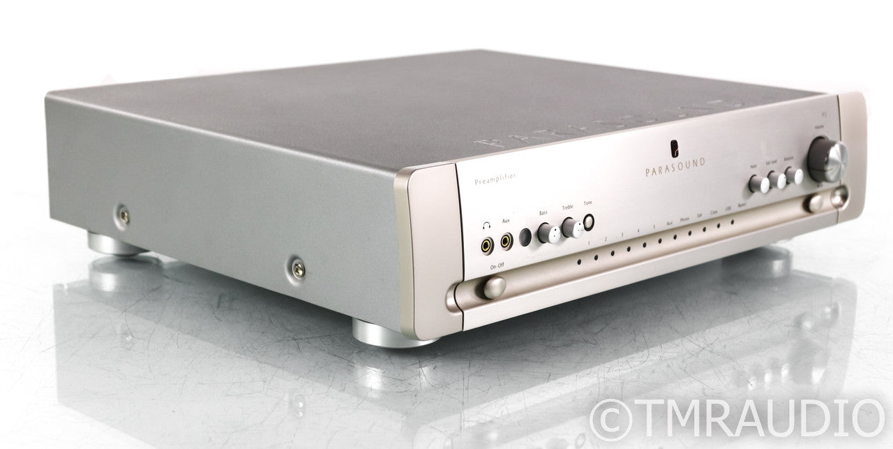 Parasound P5 Stereo Preamplifier; P-5; USB; Remote