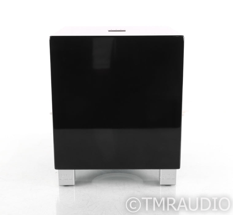 REL T/5i 8" Powered Subwoofer; Gloss Black; T-5i