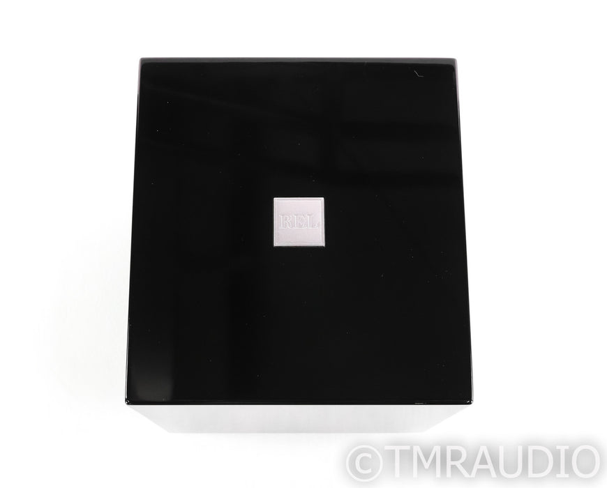 REL T/5i 8" Powered Subwoofer; Gloss Black; T-5i