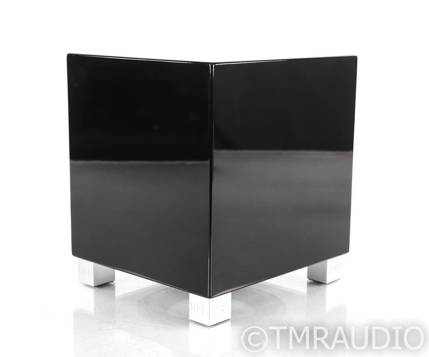 REL T/5i 8" Powered Subwoofer; Gloss Black; T-5i