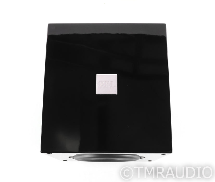 REL T/7i 8" Powered Subwoofer; Piano Black; T-7i