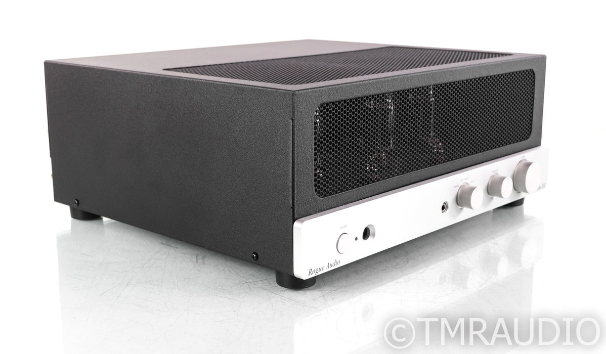 Rogue Audio Magnum III Tube Integrated Amplifier; MM / MC Phono; Silver; Remote