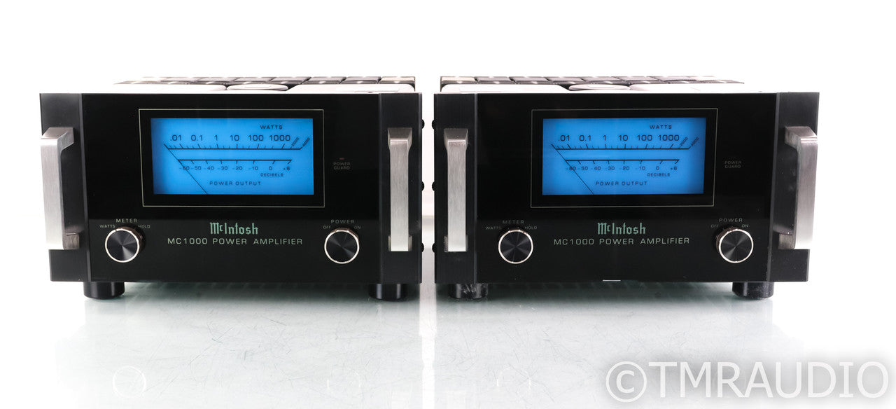 McIntosh MC1000 Monoblock Power Amplifiers; Pair; MC-1000; 1kW