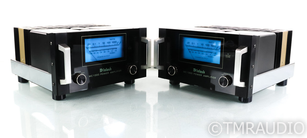 McIntosh MC1000 Monoblock Power Amplifiers; Pair; MC-1000; 1kW