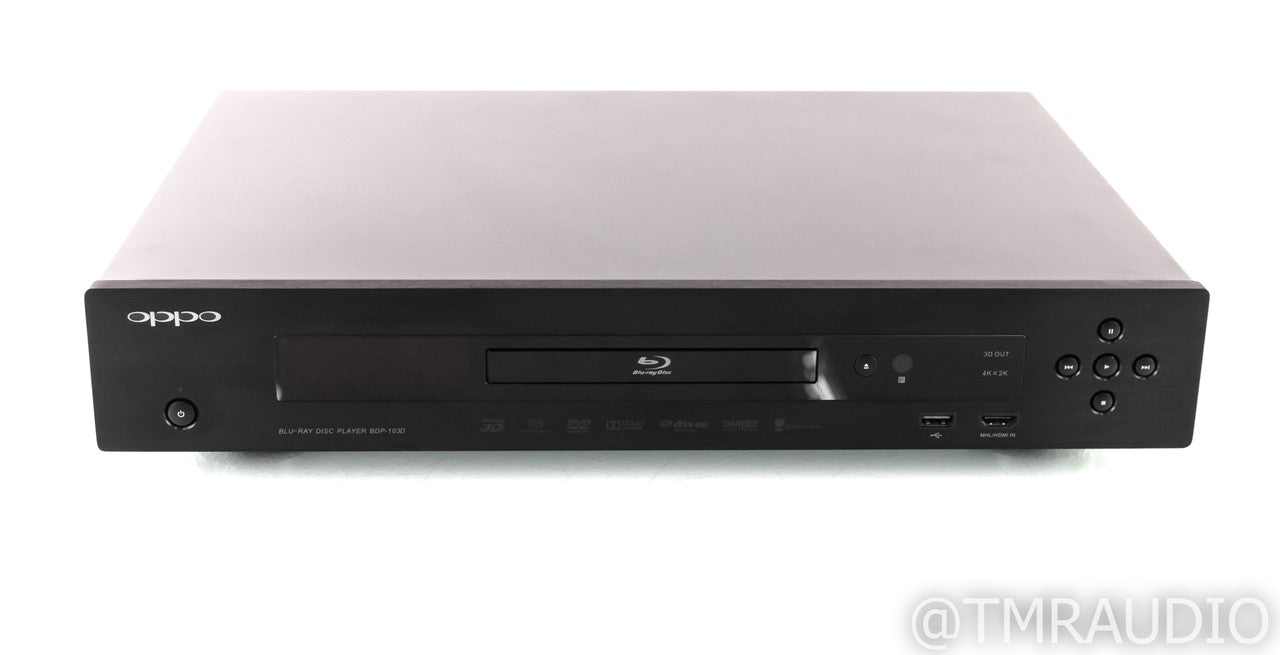 Oppo BDP-103D Universal Blu-Ray Player; BDP103D; Darbee Edition; Remote