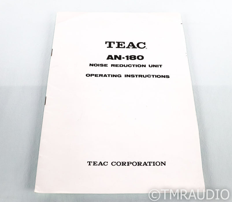 TEAC AN-180 Vintage Noise Reduction Unit; AS-IS (Intermittent)