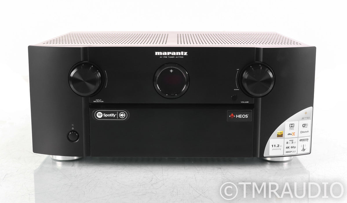 Marantz AV7703 11.2 Channel Home Theater Processor; AV-7703; 4K UHD; Remote