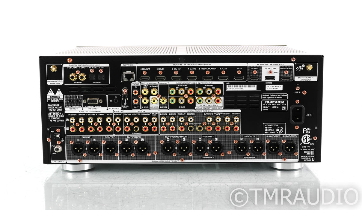 Marantz AV7703 11.2 Channel Home Theater Processor; AV-7703; 4K UHD; Remote