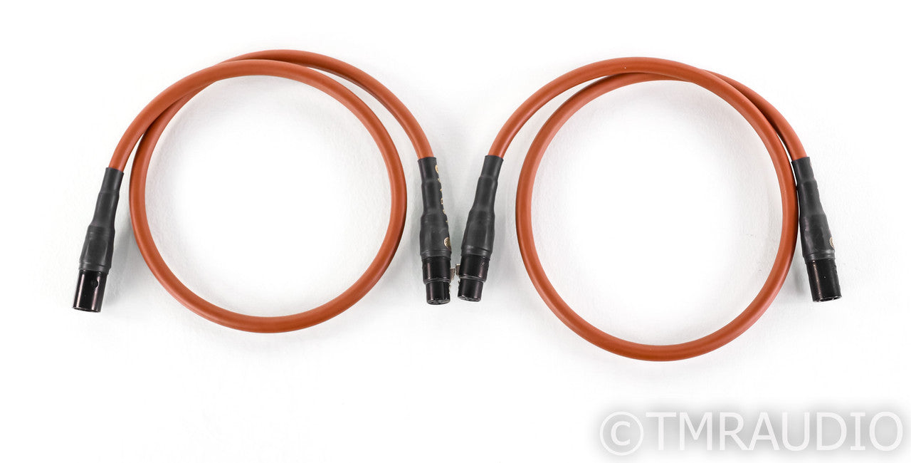 Cardas Cross XLR Cables; 1m Pair Balanced Interconnects
