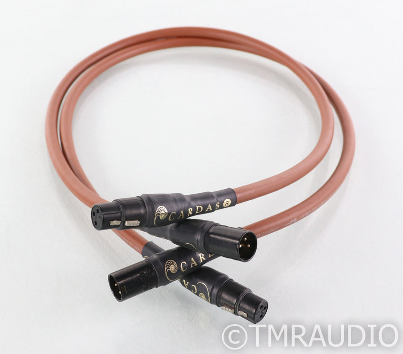 Cardas Cross XLR Cables; 1m Pair Balanced Interconnects
