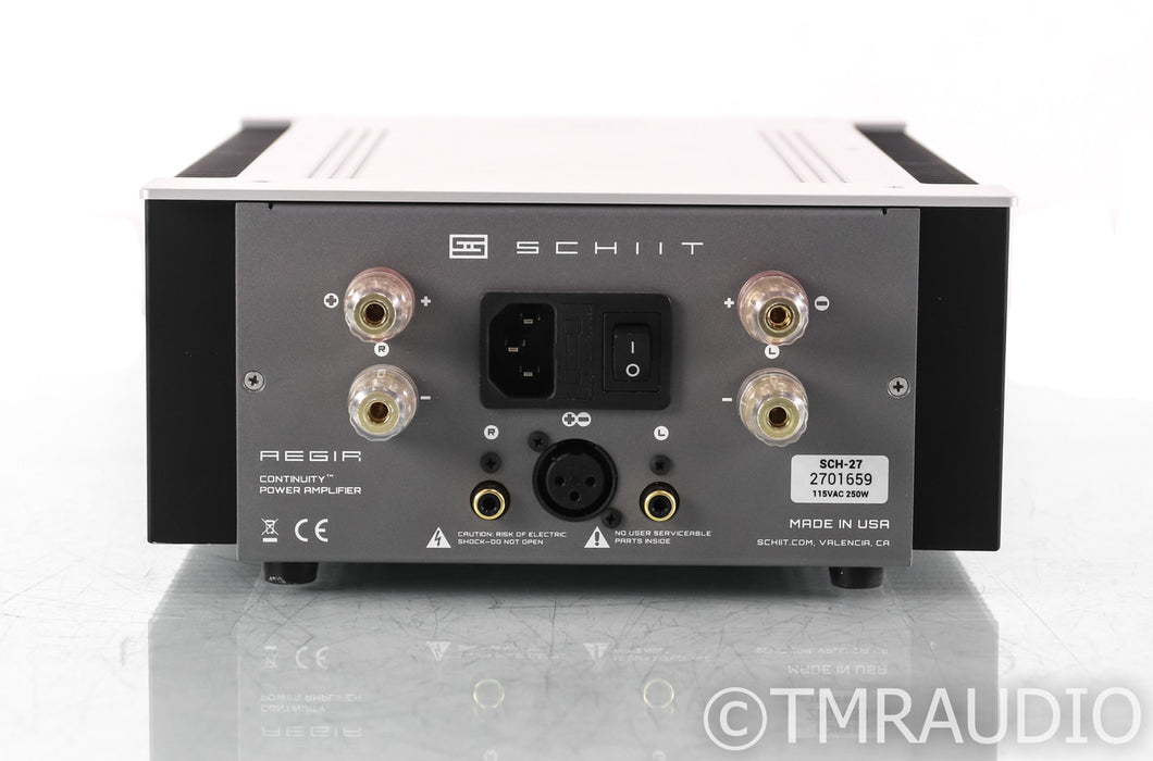 Schiit Aegir Stereo Power Amplifier; Silver