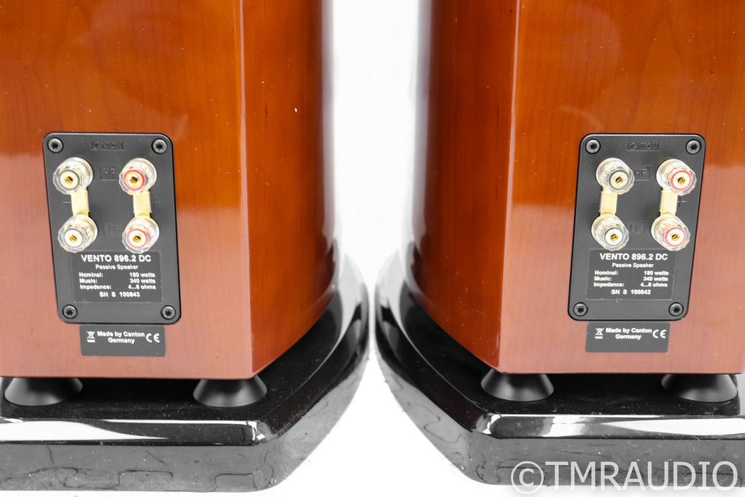 Canton Vento 896.2 DC Floorstanding Speaker; Cherry Pair