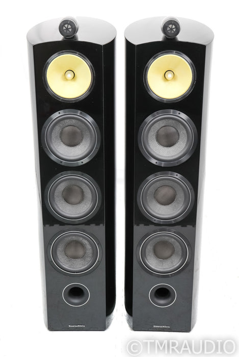 B&W 803 D2 Floorstanding Speakers; D-1; Piano Black Pair