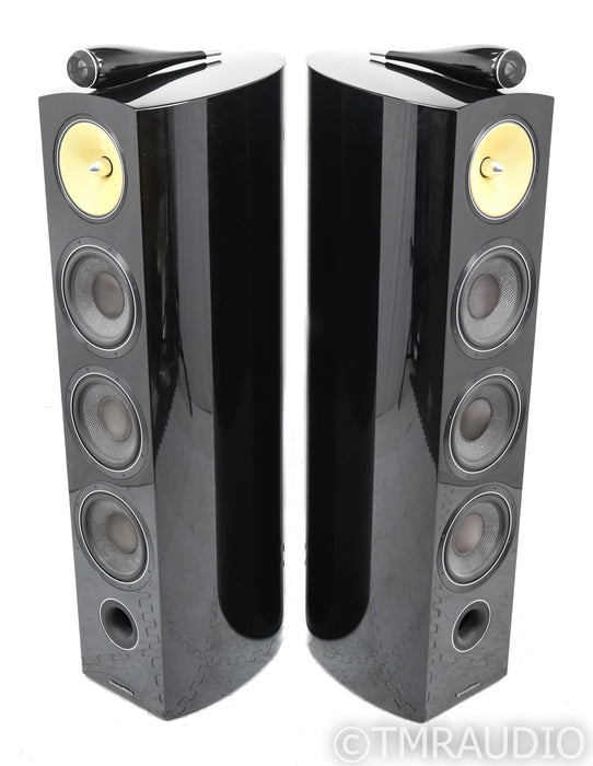 B&W 803 D2 Floorstanding Speakers; D-1; Piano Black Pair