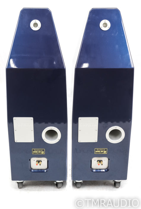 Wilson Audio Sophia 3 Floorstanding Speakers; Sebring Blue Pair; Series 3