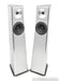 YG Acoustics Carmel Floorstanding Speakers; Brushed Aluminum Pair