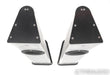 YG Acoustics Carmel Floorstanding Speakers; Brushed Aluminum Pair