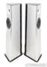 YG Acoustics Carmel Floorstanding Speakers; Brushed Aluminum Pair