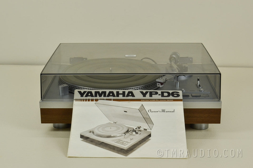 Yamaha YP-D6 Vintage Turntable with New Cartridge