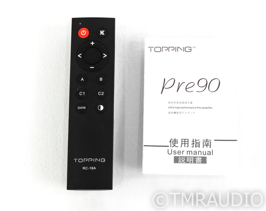 Topping Pre90 Stereo Preamplifier; Remote; Pre 90