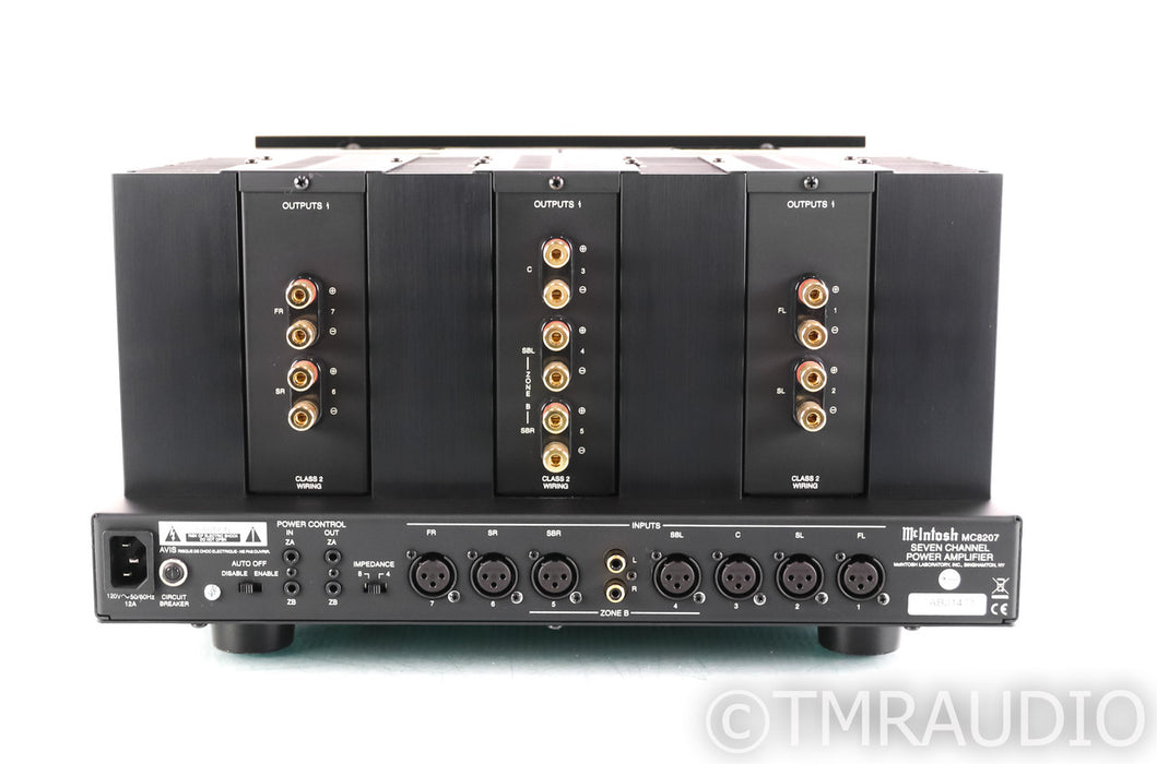 McIntosh MC8207 7 Channel Power Amplifier; MC-8207