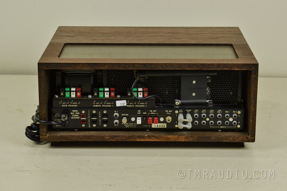 McIntosh Mac-1900 Vintage Stereo Receiver