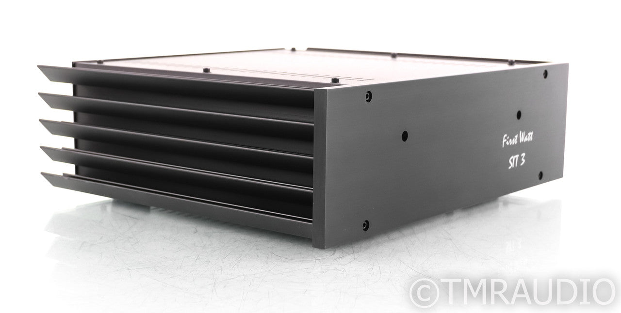 First Watt SIT-3 Stereo Power Amplifiers; Black; Sit3