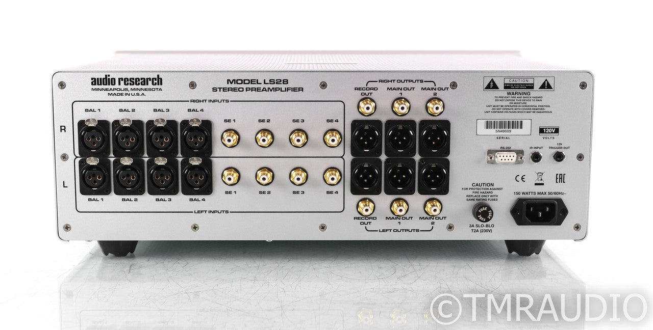 Audio Research LS-28 Stereo Tube Preamplifier; LS28