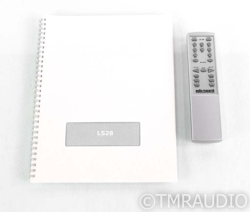 Audio Research LS-28 Stereo Tube Preamplifier; LS28