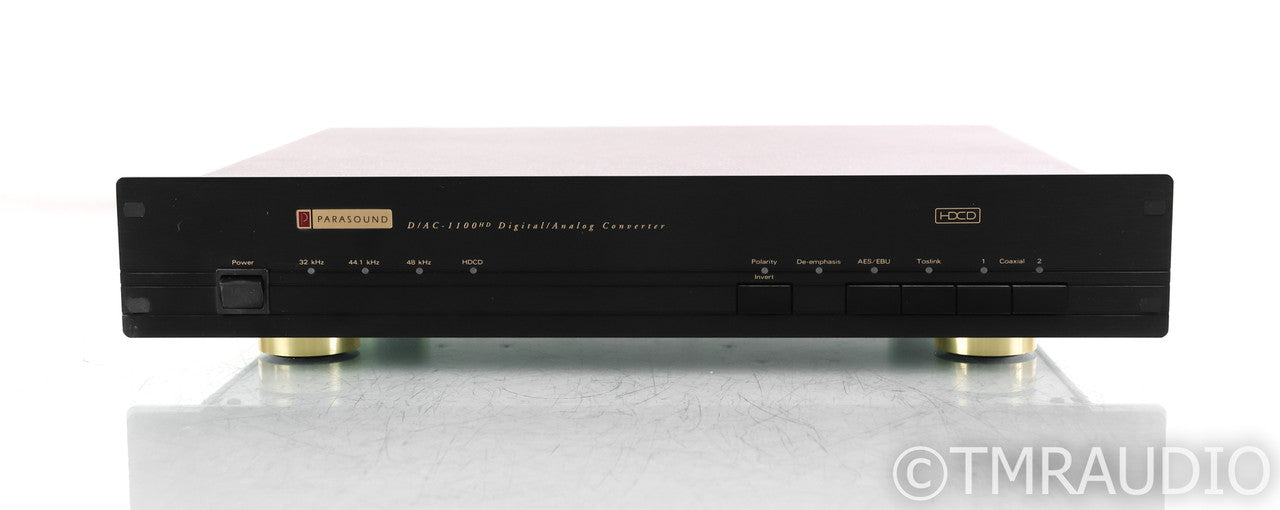Parasound D/AC-1100 HD DAC; DAC1100; D/A Converter; Black