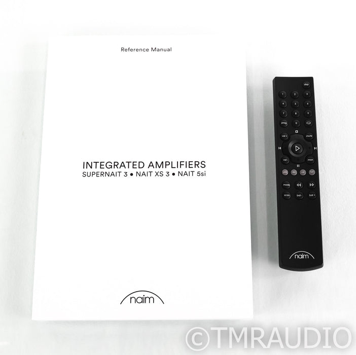 Naim Nait XS 3 Stereo Integrated Amplifier; Remote; MM Phono; XS3
