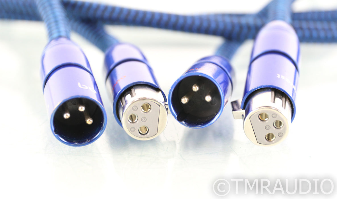AudioQuest Diamondback XLR Cables; 2m Pair Balanced Interconnects