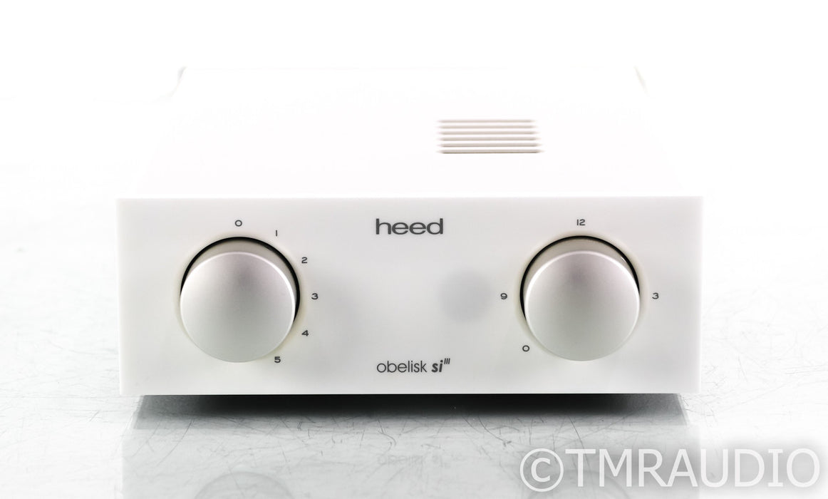 Heed Obelisk si III Stereo Integrated Amplifier; Remote; SPDIF; White; SI3
