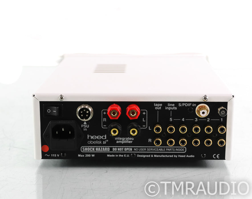 Heed Obelisk si III Stereo Integrated Amplifier; Remote; SPDIF; White; SI3
