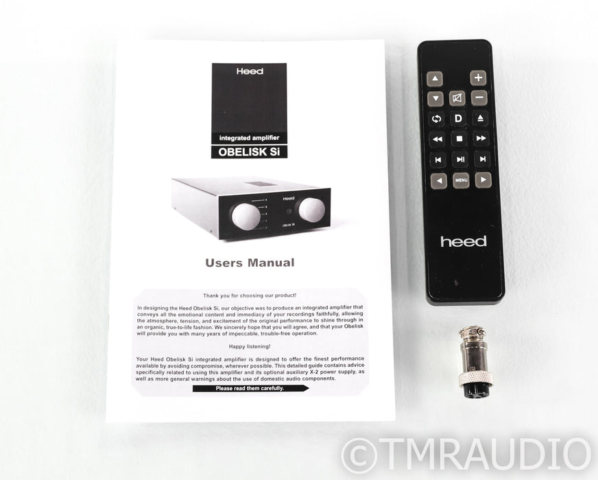 Heed Obelisk si III Stereo Integrated Amplifier; Remote; SPDIF; White; SI3
