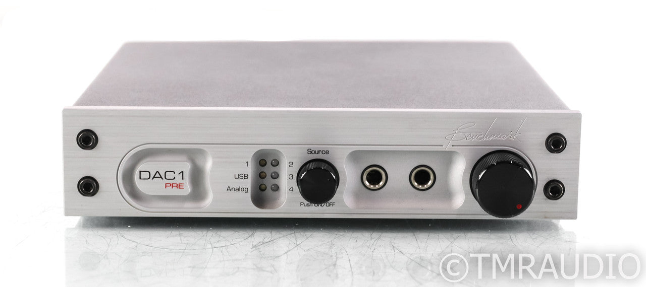 Benchmark DAC1 Pre Preamplifier / DAC / Headphone Amplifier; D/A Converter; Silver