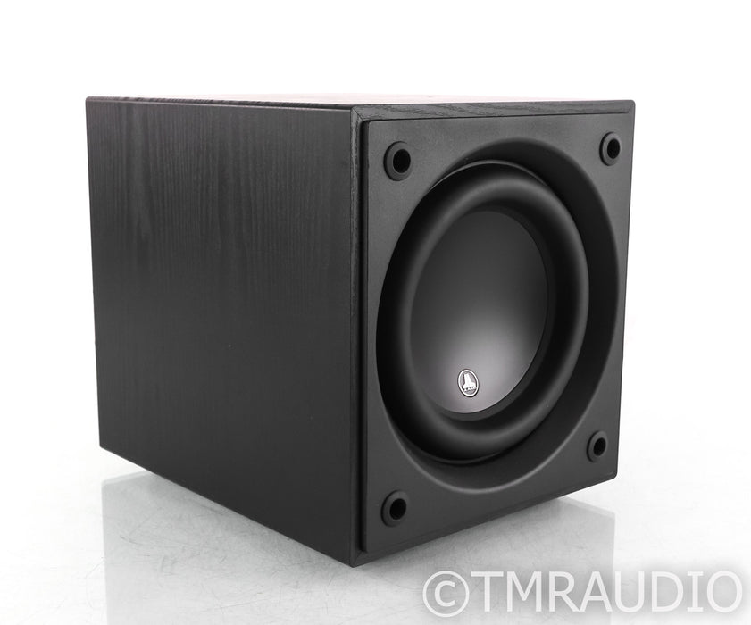 JL Audio Dominion D110 10" Powered Subwoofer; D-110; Black Ash