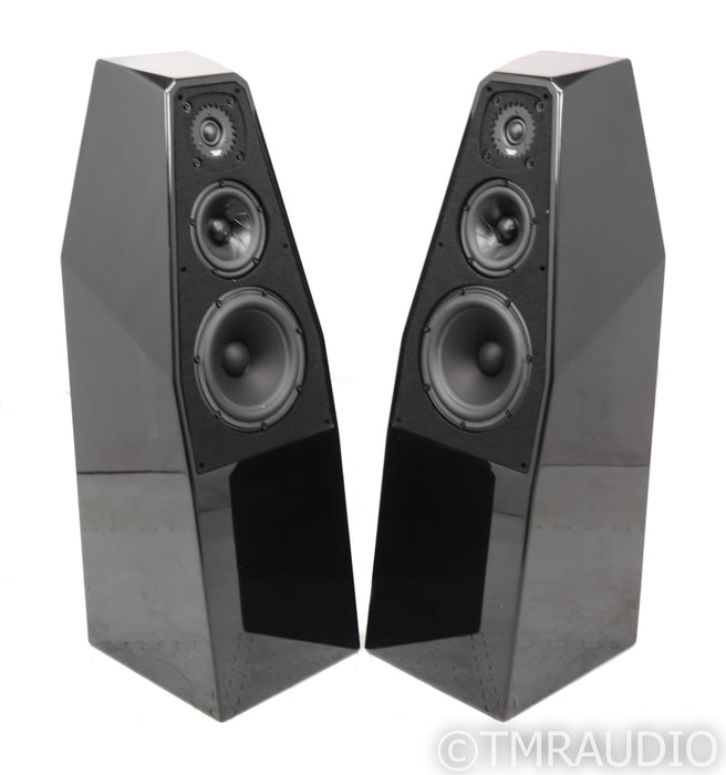 Wilson Audio SabrinaX Floorstanding Speakers; Sabrina X; Obsidian Black Pair