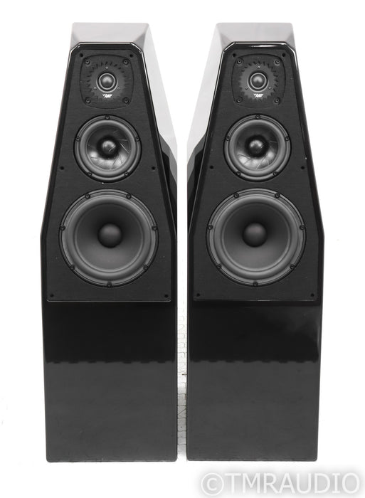 Wilson Audio SabrinaX Floorstanding Speakers; Sabrina X; Obsidian Black Pair
