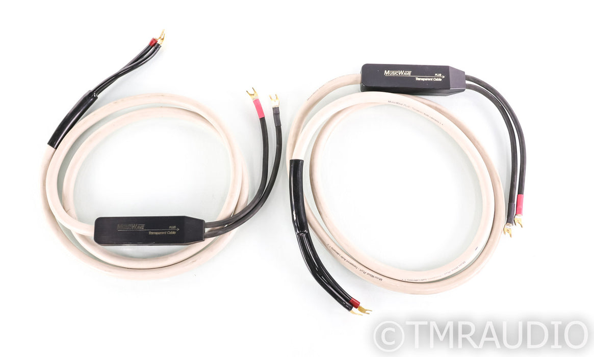 Transparent Audio MusicWave Plus Speaker Cables; 2m Pair; Music Wave +