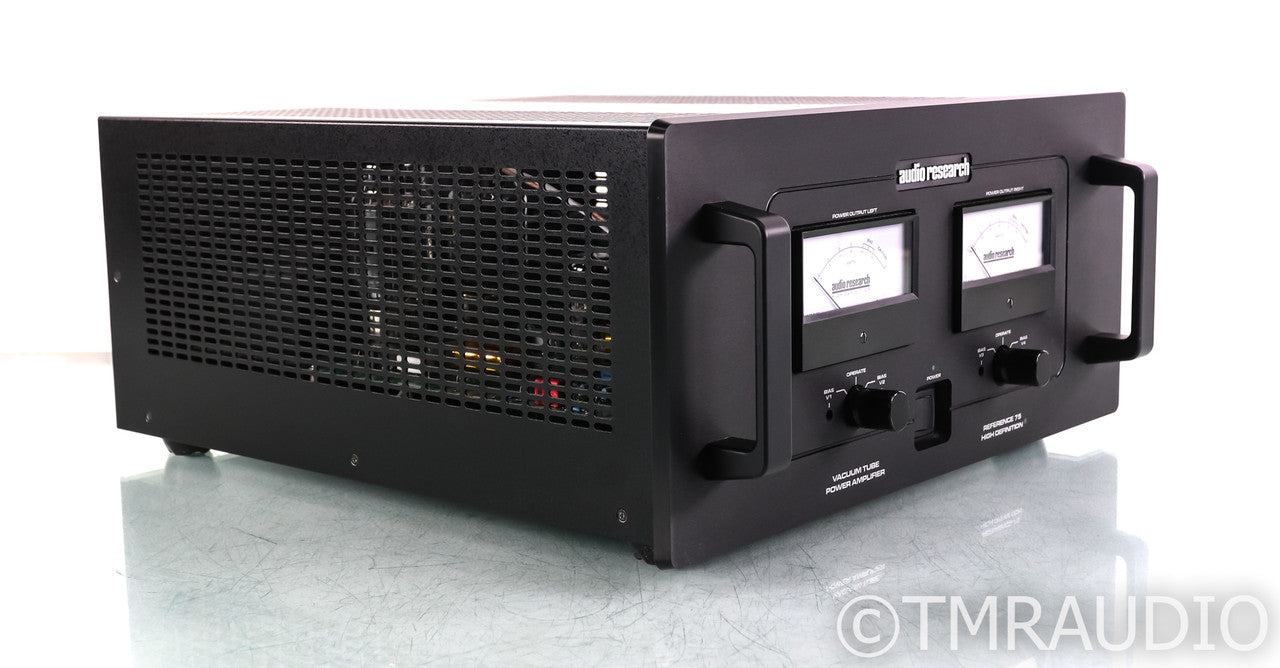 Audio Research Reference 75 Stereo Tube Power Amplifier; Ref 75; Black